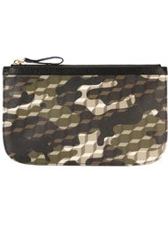 клатч с камуфляжным принтом Pierre Hardy