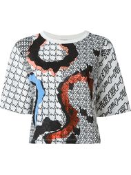 топ 'Diagonal Stripes'  Kenzo
