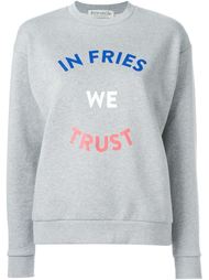 толстовка 'In fries we trust'  Être Cécile