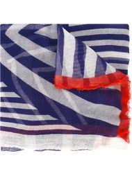 striped scarf Faliero Sarti