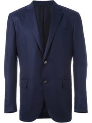 fitted single breasted suit jacket Ermenegildo Zegna