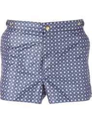 floral print swim trunks Eleventy