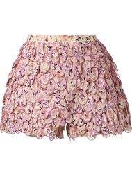 многослойные шорты с фестонами Giambattista Valli