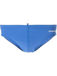 front logo swimming slips Dsquared2 Beachwear