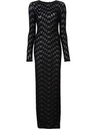 geometric pattern long dress Gareth Pugh