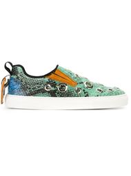 кеды-слипон с люверсами  MSGM