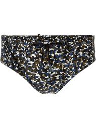 granite print swim trunks Fendi