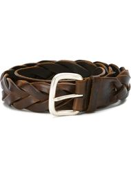 braided buckle belt Orciani