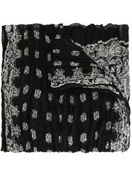 paisley print scarf Saint Laurent