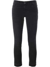 джинсы с необработанными краями Current/Elliott