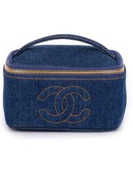 джинсовый чемоданчик для косметики  Chanel Vintage