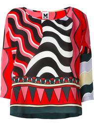 блузка с узором  M Missoni