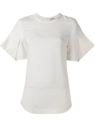 structured sleeve T-shirt Jil Sander