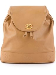 классический рюкзак с логотипом Chanel Vintage