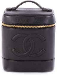 чемоданчик для косметики с логотипом Chanel Vintage