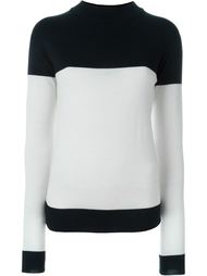 'Anna' two tone high neck jumper Etienne Deroeux