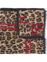 leopard scarf Dsquared2