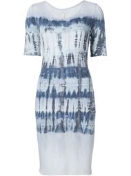 tie-dye fitted dress Raquel Allegra