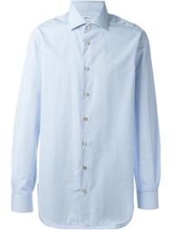 полосатая рубашка на пуговицах Kiton