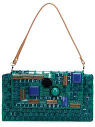 embroidered 'Tsuga' bag Jamin Puech