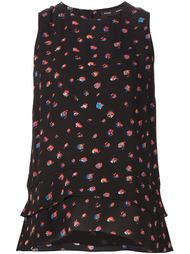 топ с пятнистым принтом Proenza Schouler