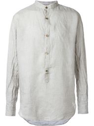 рубашка с воротником-мандарин Eleventy