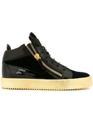 кеды с молниями по бокам Giuseppe Zanotti Design