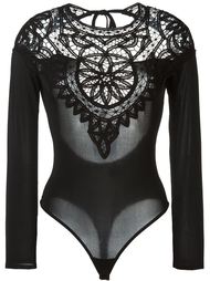 блузка с ажурными панелями For Love And Lemons