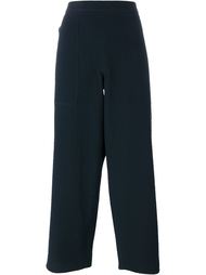 textured straight trousers Lemaire