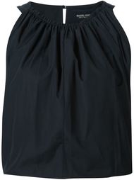 gathered neck crop top Rachel Comey