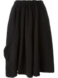 асимметричная юбка со складками Comme Des Garçons