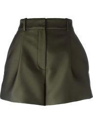 pleated mini shorts Versace