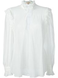 блузка с рюшами Giambattista Valli