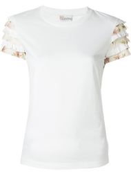 футболка с цветочным принтом Red Valentino
