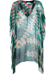 V-neck printed beach dress Brigitte