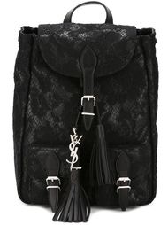 рюкзак с кружевной отделкой Saint Laurent