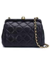 мини сумка через плечо  'Kiss Lock' Chanel Vintage