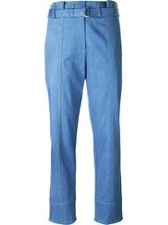 denim 'Poga' trousers Christian Wijnants