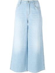укороченные широкие джинсы  Ermanno Scervino