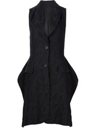 long jacquard waistcoat Uma Wang