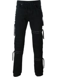 джинсы 'Type-269'с люверсами Diesel Black Gold