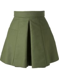box pleat shorts Alexander McQueen