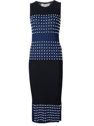 ribbed striped embellished dress Emilio Pucci
