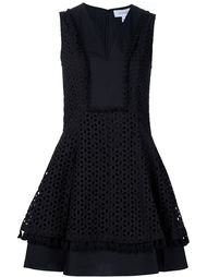 broderie anglaise flared dress  Derek Lam 10 Crosby