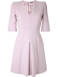 плиссированное платье  Alexander McQueen