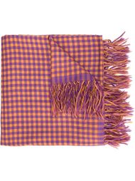 checked scarf The Elder Statesman