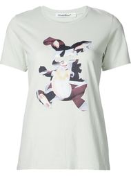 rabbit print T-shirt Undercover