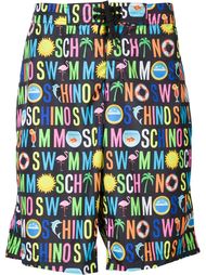 logo swim shorts Moschino Swim