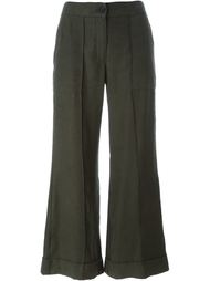 cropped flared trousers Raquel Allegra