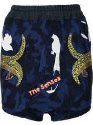 printed shorts Bernhard Willhelm